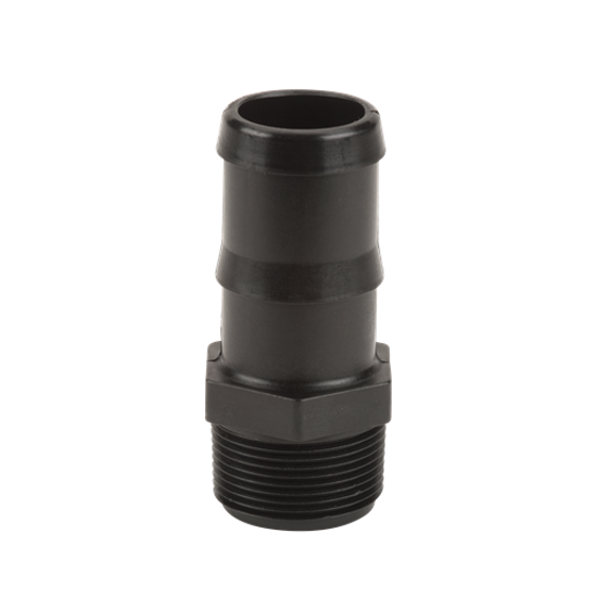 Picture of KING NIPPLE POLY HB125-150 1-1/4" MPT X 1-1/2" HOSE BARB